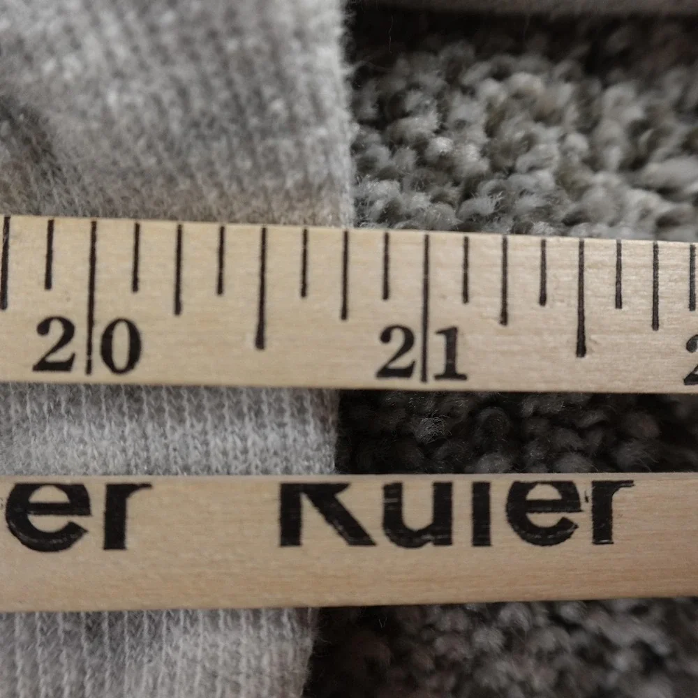 Banana Republic Hoodie Mens M‎ Gray Heather Henley Pullover Sweatshirt Preppy